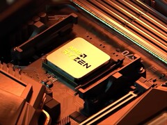 Illustrative Abbildung des AMD Ryzen X3D2 Prozessors