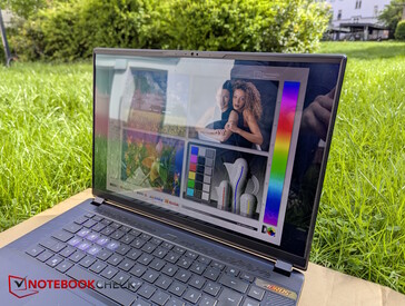 Schräge Sicht im Freien