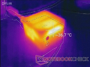 System im Leerlauf (Vorderseite)