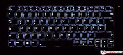 Tastatur des Lenovo ThinkPad T470p (beleuchtet)