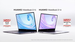 Das HUAWEI MateBook D14 und D15