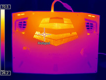 Volllast unten (Optris PI 640)