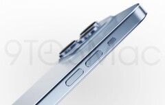 Das Apple iPhone 15 Pro soll einen Action Button erhalten, der den Lautlos-Schalter ersetzt. (Bild: 9to5Mac)