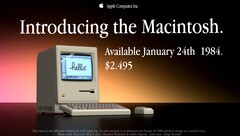 Ein Klassiker: Der Macintosh aus 1984 bekommt 37 Jahre später ein modernes Promovideo, dank Thibaut Crepelle. 