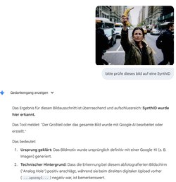 Gemini hat eine SynthID erkannt.