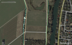 Gelbe Spur: Garmin Venu 2s, Grüne Spur: Fitbit Charge 5