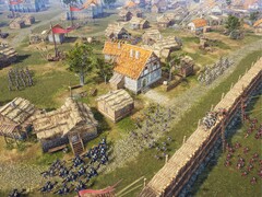 Eine Schlacht in Knights of Honor II: Sovereign.