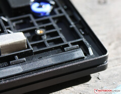 Die Streben erhöhen die Festigkeit ...