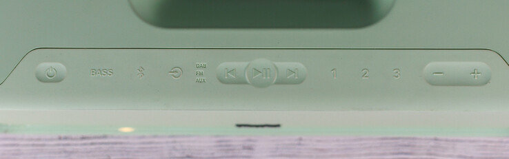 Bedienfeld des Teufel Boomster 4