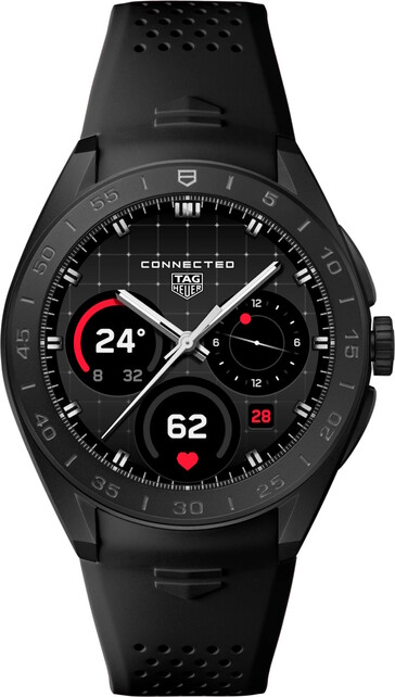 Erhältlich ist Titan-Version auch in Schwarz (Bildquelle: Tag Heuer)