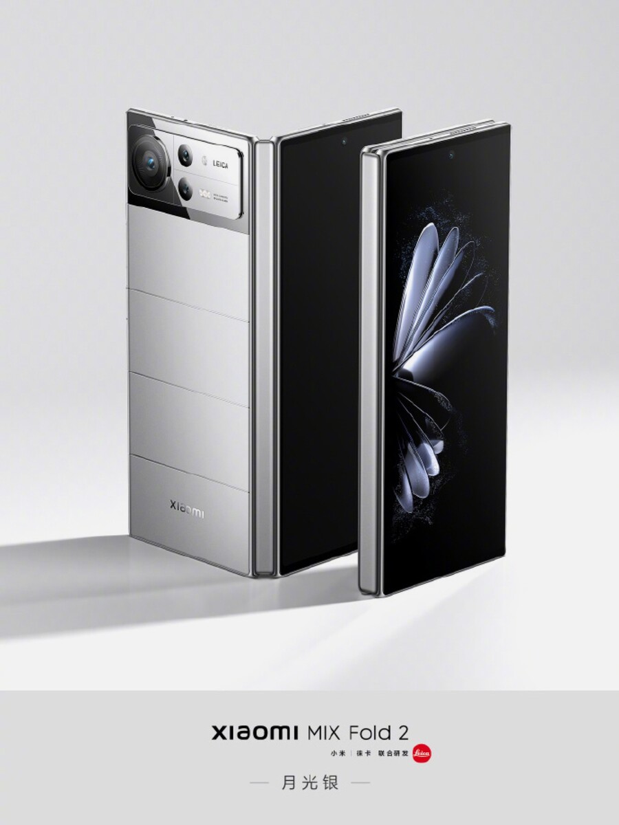 【ジャンク】Xiaomi MIX Fold 2 Xiaomi Mix Fold 2 startet in Moonlight Silver und Black Night im