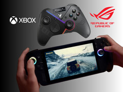 Asus ROG Xbox Ally X Handheld-PC und ROG Raikiri Pro Controller. (Bildquelle: Xbox Gaming, Asus, mit Bearbeitungen)
