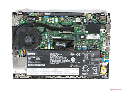 Die 16GB RAM im Lenovo ThinkPad T14 sind teilverlötet (Bildquelle: Benjamin Herzig)