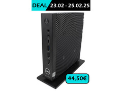 Lautloser Mini-PC Dell Wyse 5070 Quad-Core Windows-11 50 Euro generalüberholt