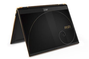 Das Summit E13 Flip Evo kann auch als Tablet verwendet werden (Bild: MSI)