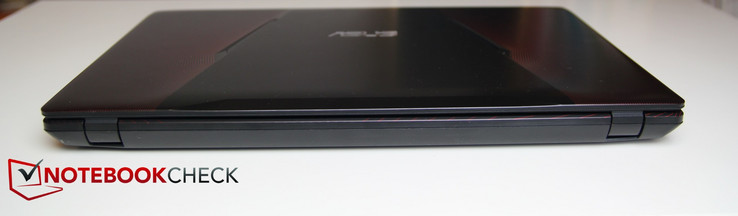 hinten: keine Ausstattung