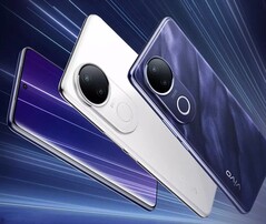 Das Vivo T4R wird mit einer auffälligen Rückseite in Blau angeboten. (Bildquelle: Vivo)