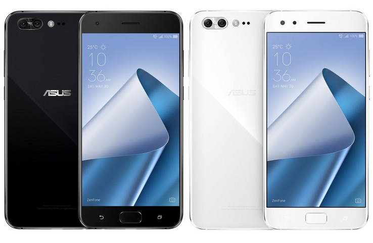 Das Zenfone 4 Pro in Schwarz oder Weiß.