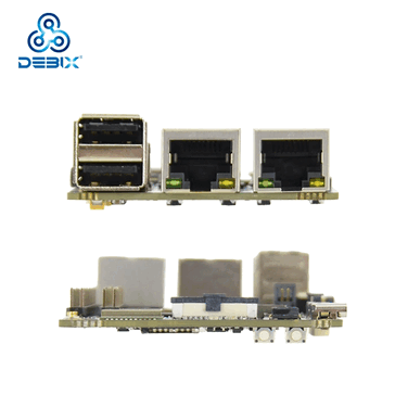 Die Platine bringt auch zweimal Gigabit-Ethernet mit