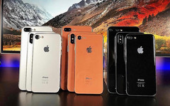 iPhone 7s, iPhone 7s Plus und iPhone 8, hier nur als Dummies, sollen am 12. September erscheinen.