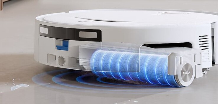 Die Wischrolle wird auch abgezogen (Bildquelle: Ecovacs)