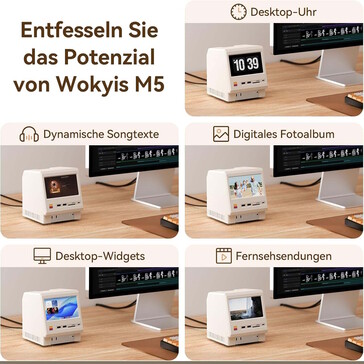 Das Display ist funktionsfähig (Bildquelle: Wokyis)