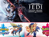 Spielecharts: Die Macht ist stark - "Star Wars Jedi: Fallen Order" und "Pokémon Schwert & Schild".