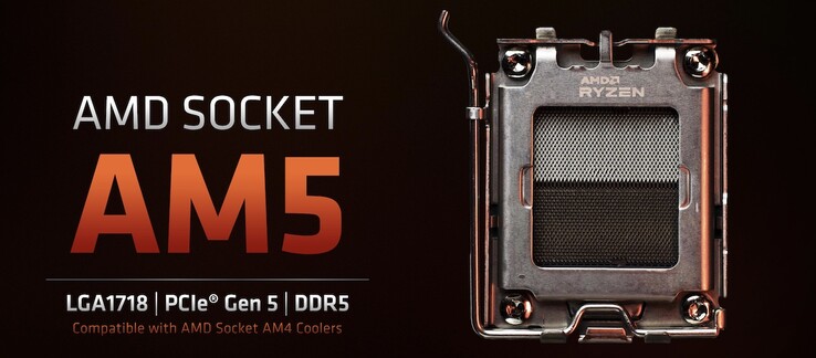 AMDs neuer AM5-Sockel bietet etwa PCIe 5.0 und DDR5-5200, während AM4-Kühler kompatibel sind
