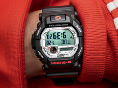Die Casio GD-350S-1 verfügt über Übertragungselemente im Gehäuseboden, die speziell dafür ausgelegt sind, den Impuls an das Handgelenk weiterzuleiten.