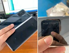 Gehäuft aufpoppende Indizien zum Mi Mix Fold: Xiaomi arbeitet an einem faltbaren Smartphone/Tablet, welches als Teil der Mi Mix-Familie starten wird. (Bild: Weibo)