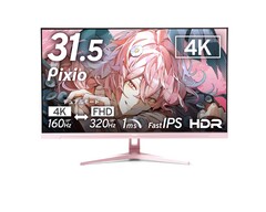 Der Pixio PX32UF 4K IPS Gaming-Monitor ist in verschiedenen Farben bestellbar