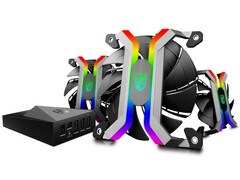 Deepcool zeigt innovativen, rahmenlosen RGB-Lüfter