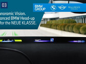 BMW Panoramic Vision: Neues Head-Up Display nutzt gesamte Breite der Windschutzscheibe ab 2025 in Serie.