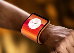Motorola hat ein Konzept-Smartphone entwickelt, das auch als Uhr getragen werden kann. (Bild: Lenovo)