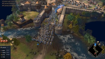 Im Bild: Ein Gameplay-Screenshot aus Age of Empires IV: Anniversary Edition.