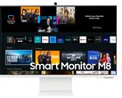Der Samsung Smart Monitor M8 ist jetzt in zwei Größen erhältlich, 27 Zoll und 32 Zoll. (Bild: Samsung)