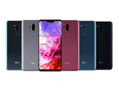 Hier ist das LG G7 ThinQ in allen geplanten Farbvarianten.