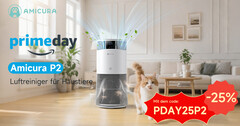 Den Amicura P2 Luftreiniger gibt es im Prime Day Sale zum Schnäppchenpreis. (Bildquelle: Amicura)