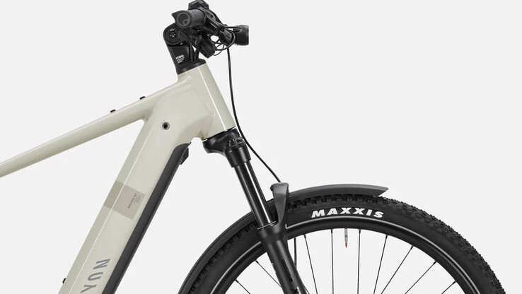 Die Federgabel bietet einen recht langen Federweg (Bildquelle: Canyon)