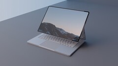 So könnte das Surface Book 4 aka Surface Book Studio aussehen, wenn es im Herbst mit Redesign an den Start geht. 