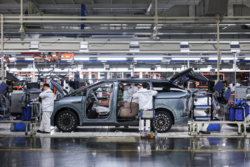 Autoproduktion von Xpeng in Guangzhou (Bild: Xpeng).