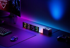 Der Yeelight Cube kann aus drei unterschiedlichen Bausteinen zusammengesetzt werden. (Bild: Yeelight)