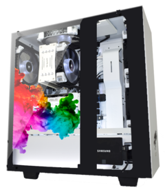 RGB war gestern: Artic Frost-Gehäuse kommt mit durchsichtigem LCD-Display