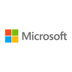 Das Logo von Microsoft