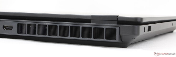 Rückseite: USB-C mit DisplayPort 1.4 + Power Delivery 3.1 (10 Gbit/s)