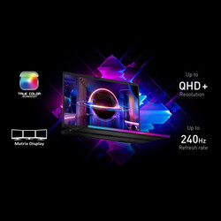 240Hz QHD+ True Color Display im MSI Raider GE