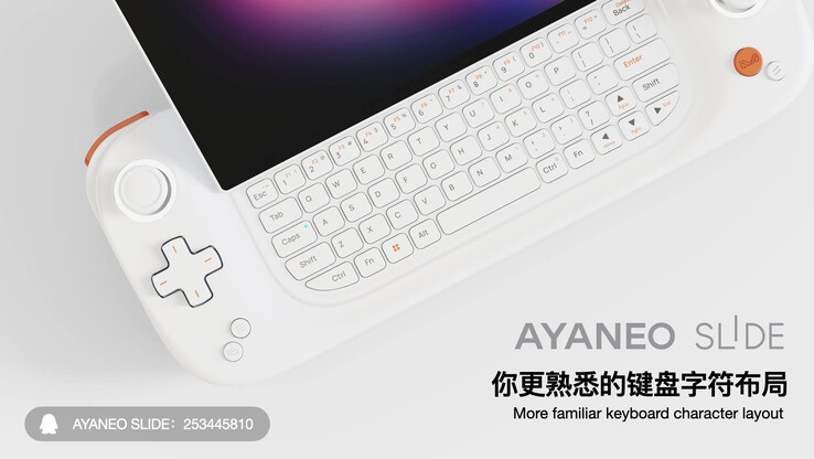 Ayaneo Slide: Gaming-Handheld mit Tastatur