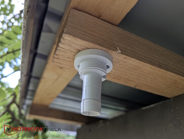 Zuerst die Wandhalterung anschrauben