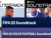 FIFA 22: Umfangreicher Soundtrack mit 122 Songs aus 27 Nationen.