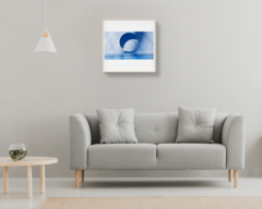 Die LG Artcool Gallery Air Conditioner ist eine smarte Klimaanlage mit integriertem Display für Fotos und mehr. (Bild: LG)